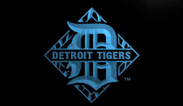 Detroit, Tigers, led, neon, sign