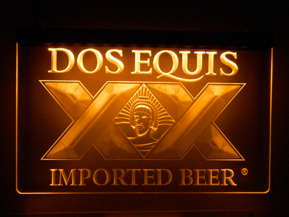 LED, Neon, Sign, light, lighted sign, custom, 
Dos Equis, Imported Beer