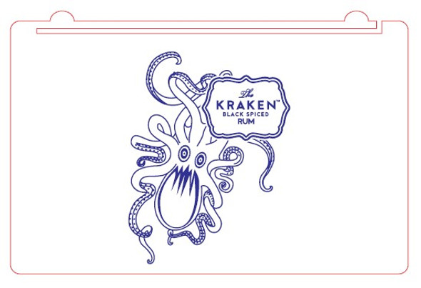 LED, Neon, Sign, light, lighted sign, custom, 
Kraken Rum