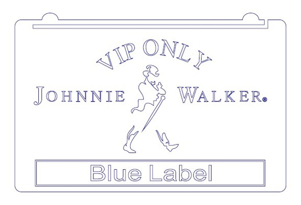 LED, Neon, Sign, light, lighted sign, custom, 
Johnnie Walker