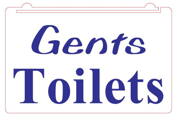 LED, Neon, Sign, light, lighted sign, custom, 
Gents Toilets