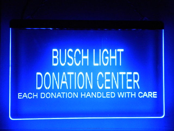 LED, Neon, Sign, light, lighted sign, custom, 
Beer, Donation Center, man cave, funny