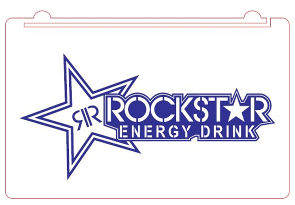 LED, Neon, Sign, light, lighted sign, custom, 
Rockstar Energy Drink