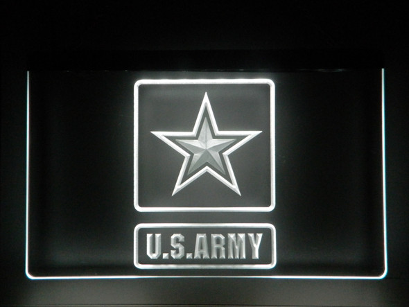 LED, Neon, Sign, light, lighted sign, custom, 
 USA, united states, United States, Army