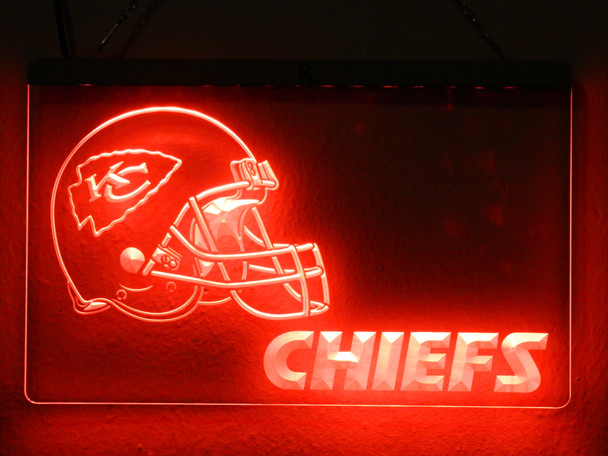 chiefs, led, neon, sign