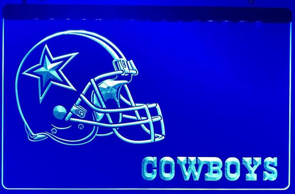 dallas, cowboys, led, neon, sign