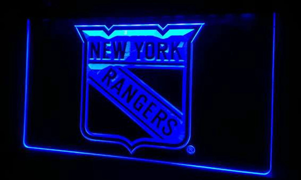 new york, rangers, led, neon, sign