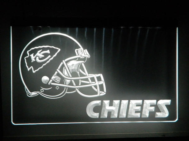 Kansas City, Chiefs, Acrylic, LED, Sign, light