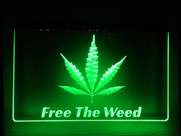 weed, marijuana, organic, cbd, cannabis, led, neon, sign