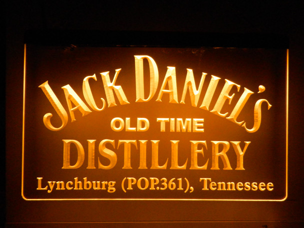 LED, Neon, Sign, light, lighted sign, jack, Daniels, whiskey, distillery