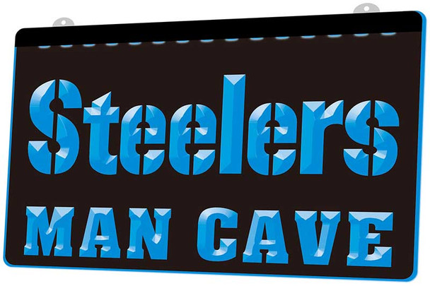 LED, Neon, Sign, light, lighted sign, custom, Pittsburgh Steelers