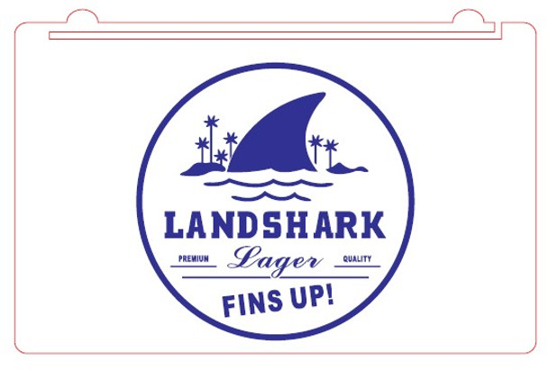 LED, Neon, Sign, light, lighted sign, custom, 
Landshark