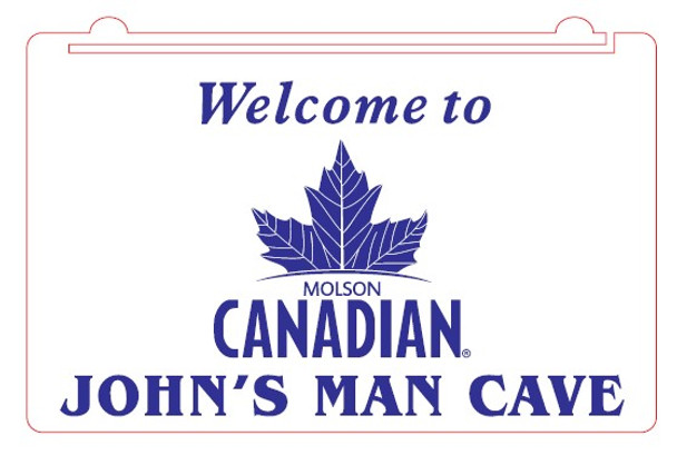 LED, Neon, Sign, light, lighted sign, custom, 
Molson Canadian