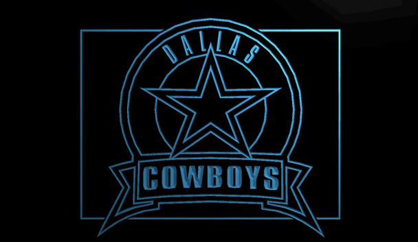 Dallas, Cowboys, led, neon, sign