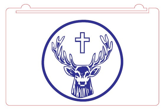 LED, Neon, Sign, light, lighted sign, custom, 
Jagermeister