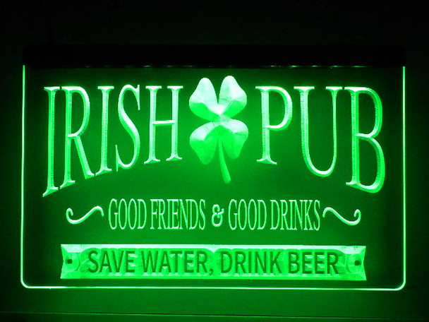 LED, Neon, Sign, light, lighted sign, custom, 
Irish, Pub