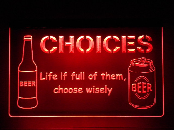 LED, Neon, Sign, light, lighted sign, custom, Beer, funny, bottle, can