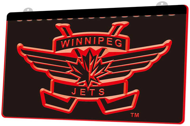 Winnipeg, Jets, Acrylic, LED, Sign, neon Winnipeg, Jets, Acrylic, LED, Sign, neon