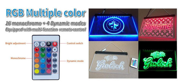 Add the 16 Color Changing Remote Controlled Option
