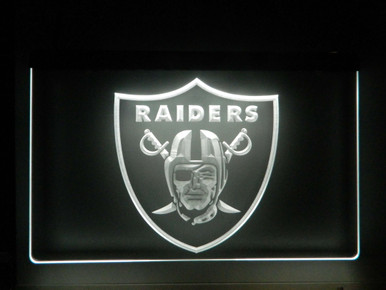 Las Vegas Raiders Neon-Like Flex LED Sign Multi Color