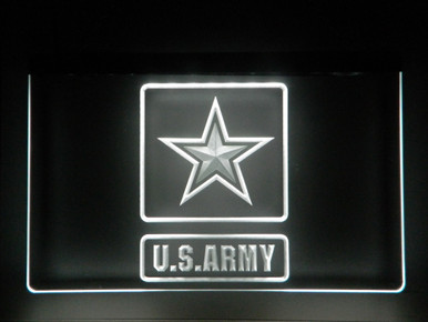 United States Army Acrylic LED Sign - Army Lighted Sign