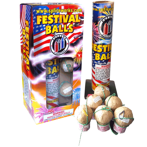 Festival Balls - 1.5 Ball Shells (Case)