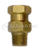 Swivel - 3/8M x 1/4F NPT (Brass)