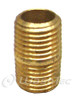 Nipple - 1/4M NPT (Brass)