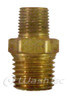 Reducing Nipple - 1/4M x 1/8M NPT (Brass)