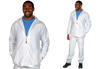 Shield Painters White Fleece Jacket