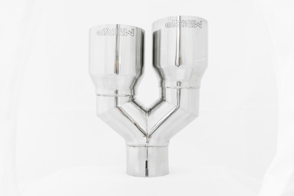 MBRP Universal T304 SS Dual Tip 3.5in OD/2.5in Inlet - T5170