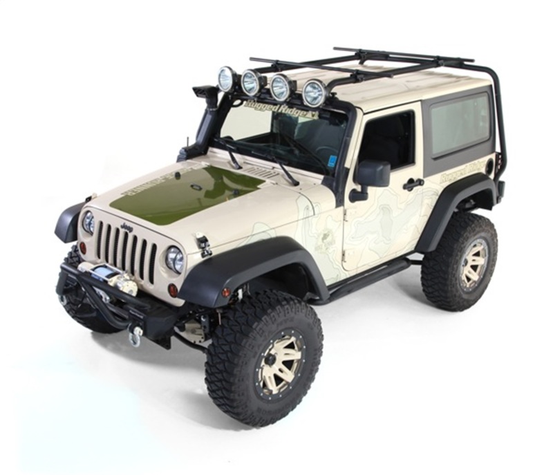 Rugged Ridge Roof Rack 07-18 Jeep 2-Door Jeep Wrangler - 11703.01