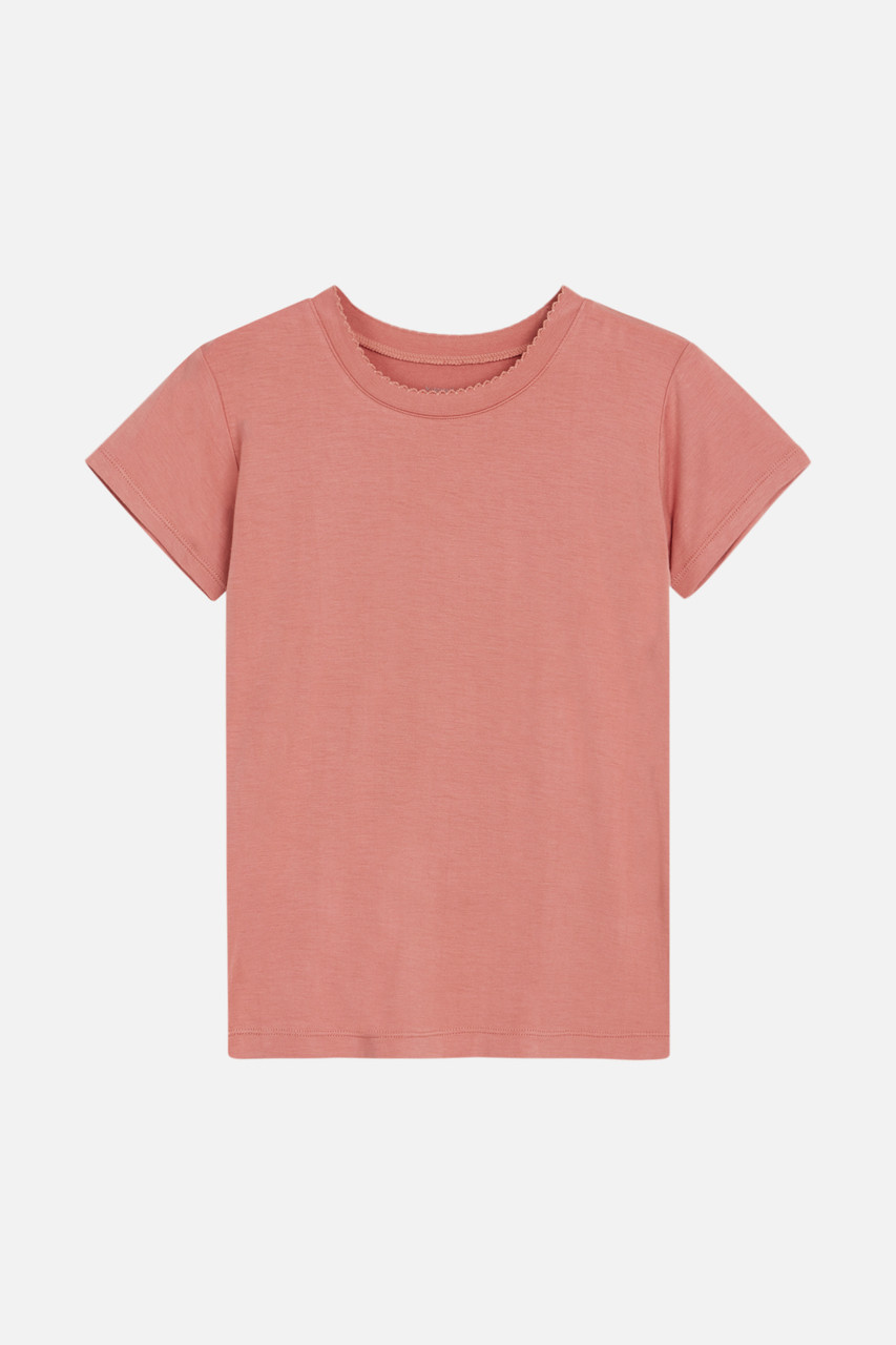 Hust&Claire - Bambusviskose T-Shirt Gutti Altrosa - Kiezkinder