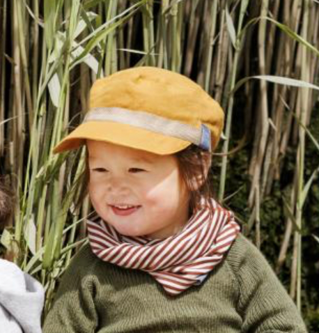 Pickapooh - Sommermütze Workers Cap Musselin sunflower