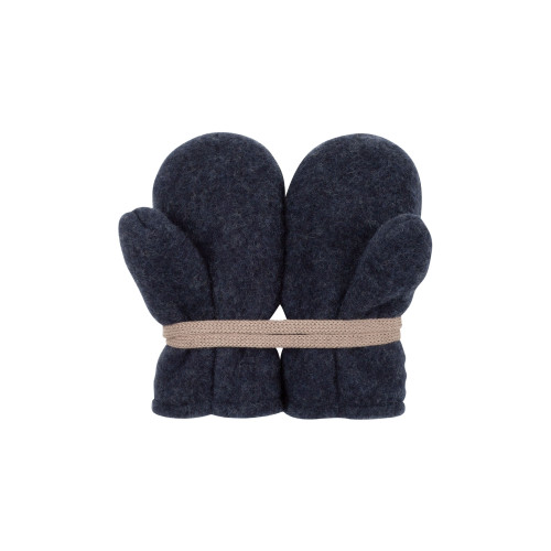 Pure Pure - Fäustlinge Wollfleece Merinowolle Marine