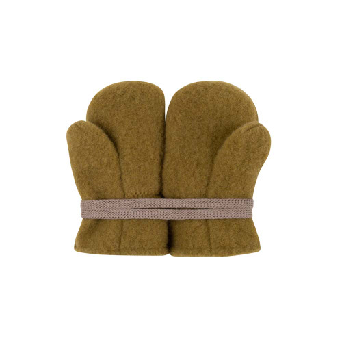 Pure Pure - Organic Fäustlinge Wollfleece Merinowolle Schilf