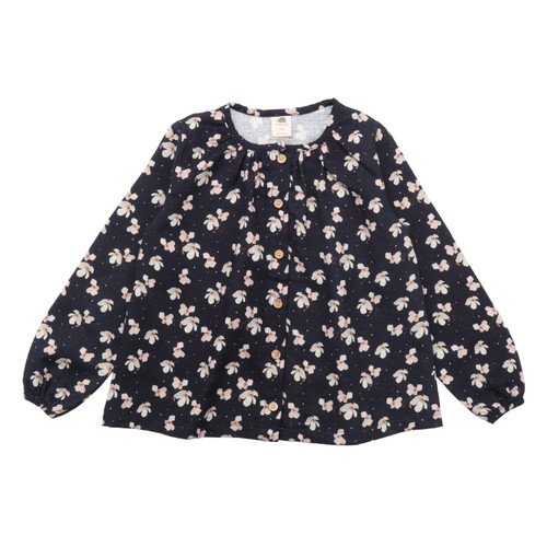 Walkiddy - Organic Bluse Hanf Musselin Magnolia