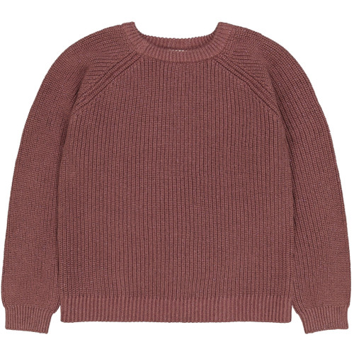 The New - Strickpullover Glitzer Rose Brown