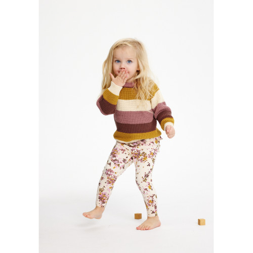 The New - Organic Strickpullover Multi Stripe