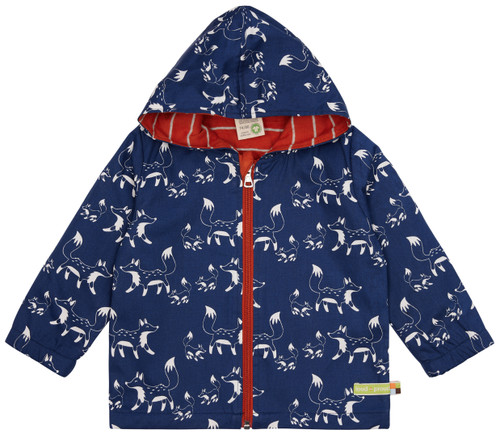 Loud+Proud - Organic Wasserabweisende Jacke Fuchs Ultramarin