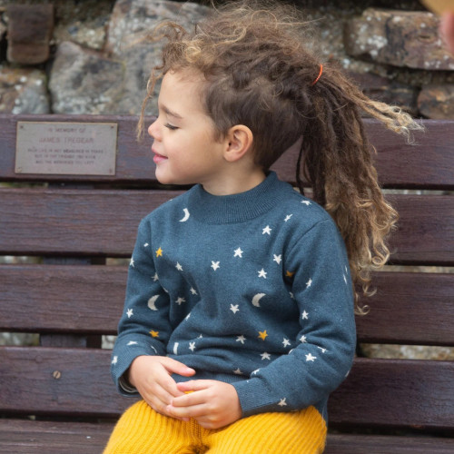 Little Green Radicals - Golden Stars Pullover