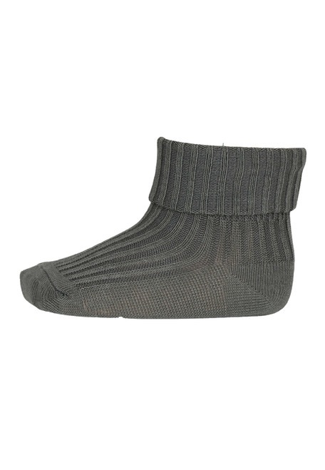 MP Denmark - Babysocke Rippe Wolle Agave Green