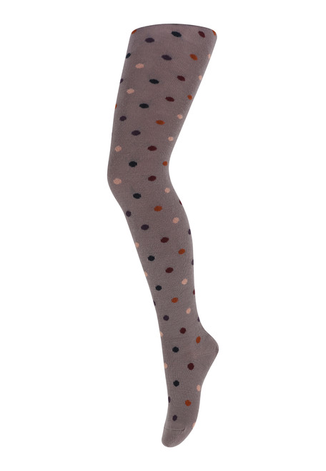 MP Denmark - Strumpfhose Wolle Milka Tights Dark Purple Dove