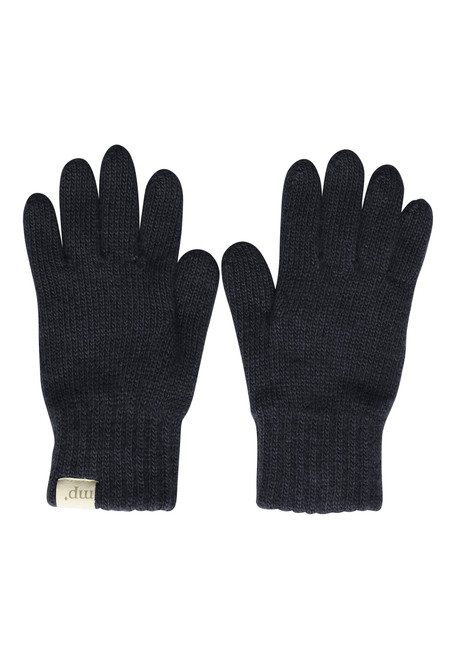 MP Denmark - Handschuhe Merinowolle & Cashmere Dark Denim Melange