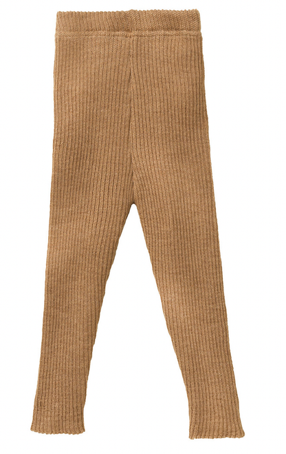 Disana -  Organic Leggings Merinostrick Karamell