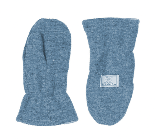 Pickapooh - Handschuhe Wollwalk hellblau