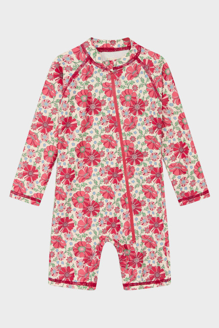 Hust&Claire - Schwimmsuit Einteiler Blumen Old rosé