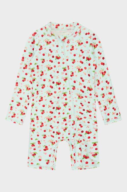 Hust&Claire - Schwimmsuit Einteiler Kirschen Wan Blue