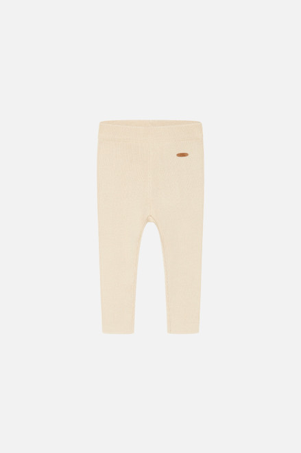 Hust&Claire - Strickleggings Lui Bambusviskose Natur