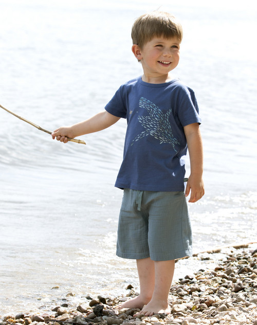Enfant Terrible - Organic Musselin Shorts Olive